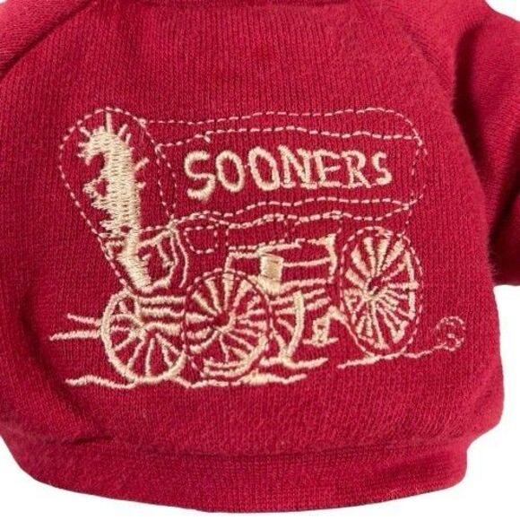 Boyd's Bears Oklahoma OU Sooners Bear Plush Stuffed Animal 1988-2003 Posable - Picture 9 of 14